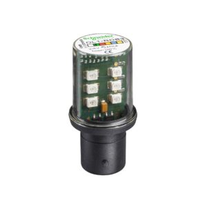 GREEN LED BULB FOR SIGNALLING BA 15D 24