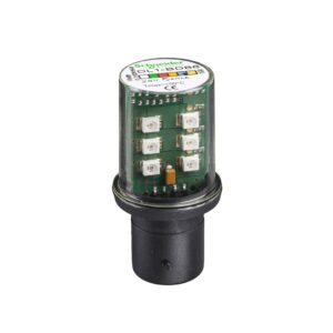 BLUE LED BULB FOR SIGNALLING BA 15D 24 V