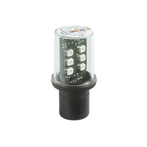 GREEN LED BULB FOR SIGNALLING BA 15D 230