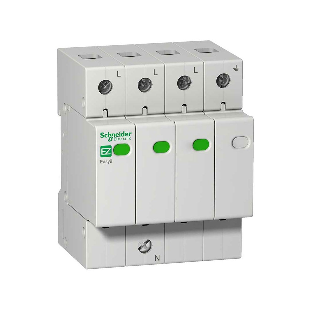 Easy9 Parafudr T2 3P-N 45KA 400V