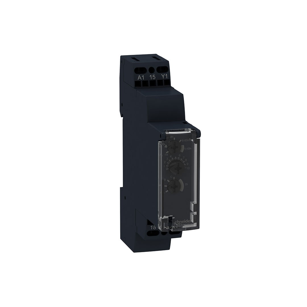 Çok Fonksiyonlu Zaman Rölesi 24VDC & 24-240VAC 0,1 sn – 10saat 8 A