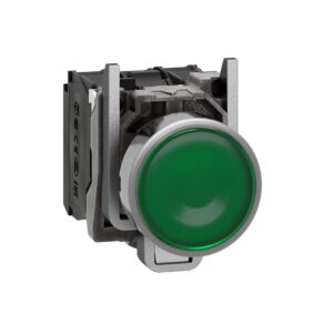 Schneider XB4BW33M5 Korumalı Ledli Işıklı Yeşil Buton