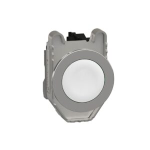 Schneider XB4FA11 1NA Beyaz Yaylı Kumanda Butonu