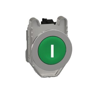 Schneider XB4FA3311 1NA Yeşil Gömülü İşaretli Yaylı Kumanda Butonu