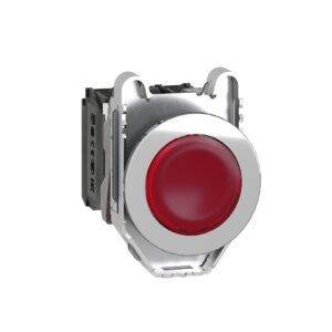 Işıklı, yaylı butonlar LED 24 VAC /DC Kırmızı 1 NA+1 NK