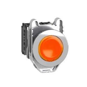 Işıklı, yaylı butonlar LED 230 VAC Sarı 1 NA+1 NK