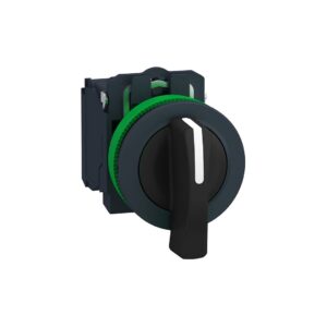 Siyah, uzun mandallı buton  1 NA+1 NA