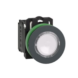 Işıklı, yaylı butonlar LED 24 VAC /DC Yeşil 1 NA+1 NK