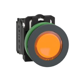 Işıklı, yaylı butonlar LED 24 VAC /DC Mavi 1 NA+1 NK