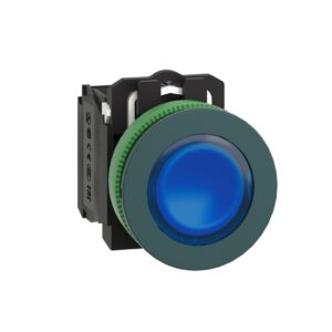 Işıklı, yaylı butonlar LED 230 VAC  1 NA+1 NK