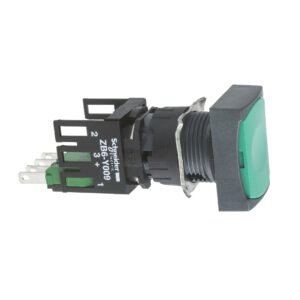 RECT.PUSH BUT.GREEN NO