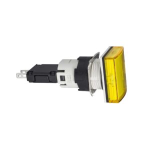 RECT.PILOT LIGHT YELLOW 6