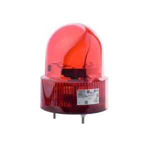 Döner tepe lambası, kırmızı,LED,24VAC/DC, buzzer