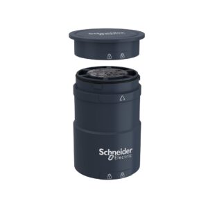 XVU base and cover,24VAC/DC, black