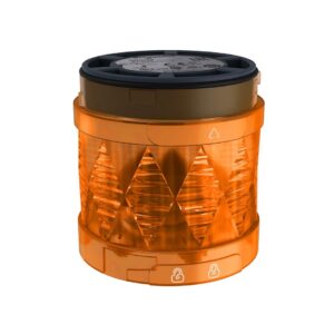 Işıklı kolon ,steady, orange unit